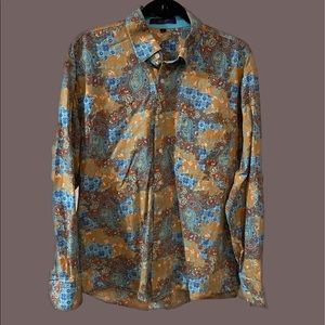 Paisley button down